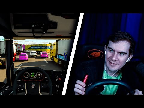 Видео: БРАТИШКИН И РАЗДВА ИГРАЮТ С ПОДПИСЧИКАМИ В EURO TRACK SIMULATOR 2 | ЗАПИСЬ СТРИМА