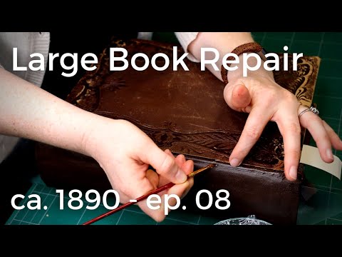 Видео: Укрепление/склеивание картонной кожи + очистка сверхпрочной кожи