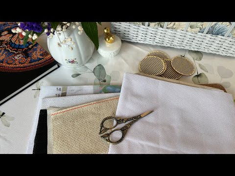 Видео: Основы для вышивания крестом: виды, особенности, размерность.