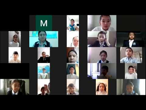 Видео: "Жас Ұлан" "Жас Қыран" ұйымына қабылдау. Ғ.Мүсірепов атындағы 86 мектеп-гимназиясы.