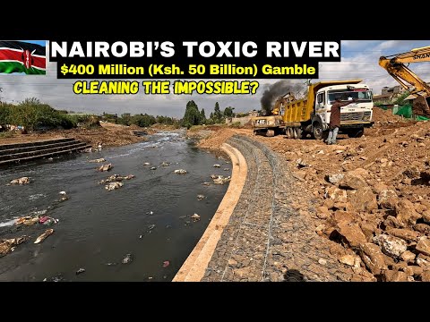 Видео: НИКОГДА БОЛЬШЕ: ставка в 400 миллионов долларов на восстановление токсичной реки Найроби