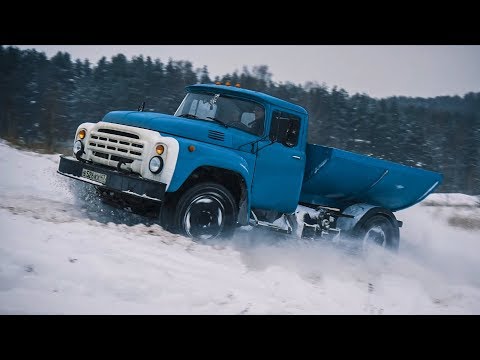 Видео: ЗИЛ 600СИЛ едет на оффроуд.