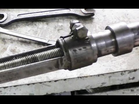 Видео: Новый съёмник прикипевших втулок с вала.