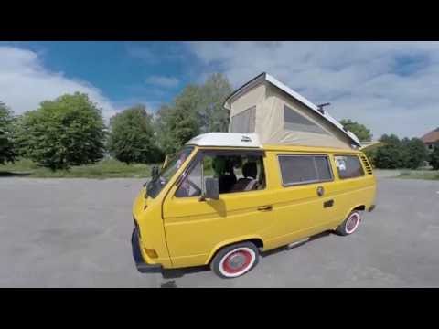 Видео: Обзор VW T3 Westfalia Joker 1981 года.