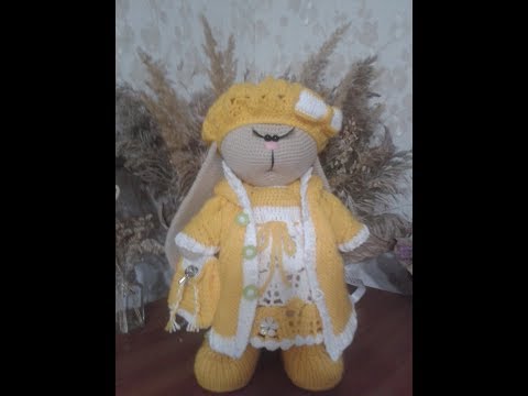 Видео: Зайка в стиле Тильда видео мастер-класс /часть 2/Голова