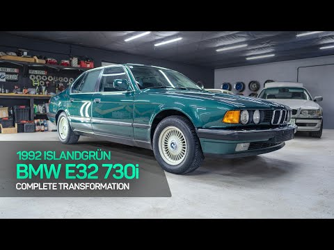Видео: Я полностью преобразил этот старый BMW E32