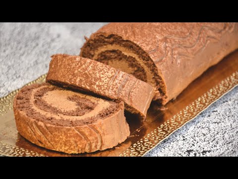 Видео: ✨ Чешский рулет с необычным кремом – нежный, вкусный, тает во рту! Пошаговый рецепт 🎥🍰 | Хочу ТОРТ
