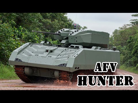 Видео: Сингапурская бронемашина Hunter AFV || Обзор