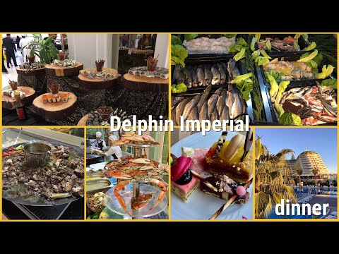 Видео: DELPHIN IMPERIAL / DINNER / ужин