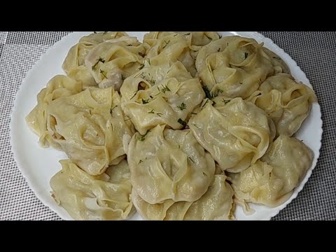 Видео: МАНТЫ настоящие по-домашнему! Манты тесто. Манты жасау