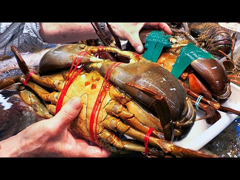 Видео: Японская уличная еда - ОГРОМНЫЕ ГРЯЗЕВЫЕ КРАБЫ приготовленные двумя способами Окинавы Япония