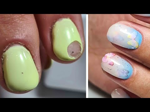 Видео: ❤ рецепт ПОХУДЕНИЯ ногтей ❤ ПРЕОБРАЖЕНИЕ ❤ РАСТЯЖКА цвета под ГЕЛЕМ ❤ БАБОЧКИ на ногтях ❤
