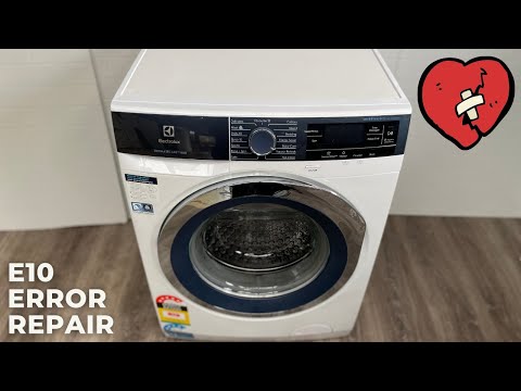 Видео: Устранение ошибки E10 в стиральной машине Electrolux