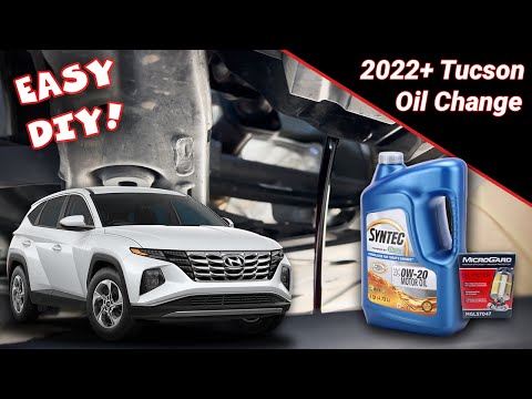 Видео: 2022-2025 Hyundai Tucson EASY Замена масла