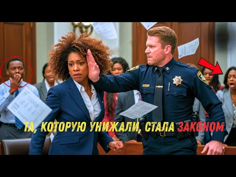 Видео: Полиция избила темнокожую женщину перед зданием суда — спустя  минут она сидела на скамье… как СУДЬЯ