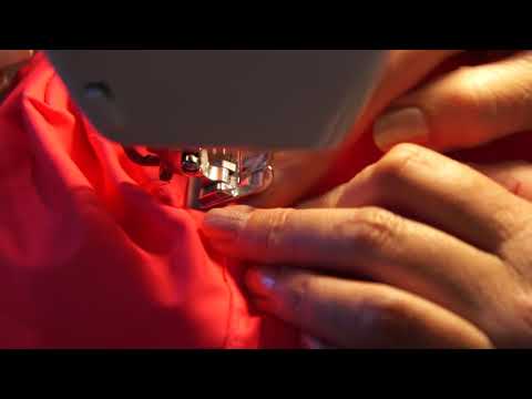 Видео: притачивание юбочки в купальнике для художественной гимнастики