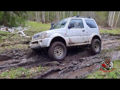 Видео: НИВЫ без ПЕРЕДКА! В зарубе с УАЗ и SUZUKI JIMNY!Ч.2