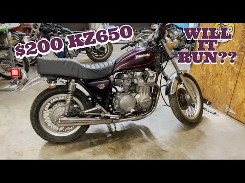 Видео: Ремонт и переделка Kawasaki Kz650 за 200 долларов
