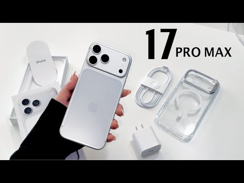 Видео: Распаковка iPhone 17 Pro Max: серебристый!