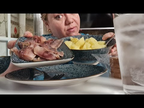 Видео: МУКБАНГ 🍽 С ОТВАРНОЙ КАРТОШКОЙ СЕЛЁДКА🐳 MUKBANG HERRING AND BOILED POTATOES #mukbang#herreing#potato