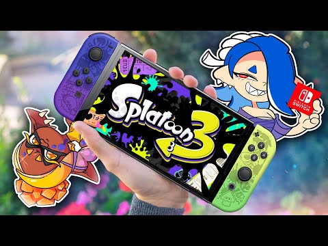 Видео: САМЫЙ КРАСИВЫЙ Nintendo Switch OLED! (Splatoon 3 Edition)