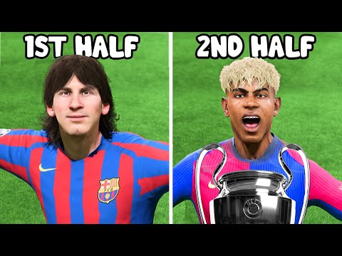 Видео: UCL, но каждая половина = разный год