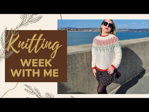 Видео: Вязовлог// 21-26 февраля// Готовые работы// Продвижение процессов//Новая пряжа