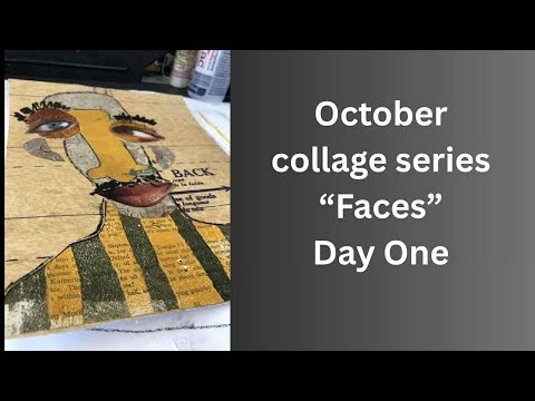 Видео: Октябрьская серия коллажей «Лица» — День 1
