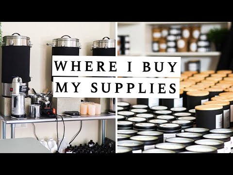 Видео: Где я покупаю ВСЕ расходные материалы для свечного бизнеса