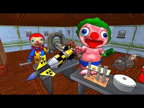 Видео: ИГРАЮ ПРОТИВ БРАТЬЕВ КЛОУНОВ СОСЕДЕЙ - Clown Daddy Neighbor