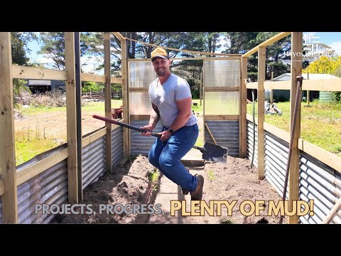 Видео: Строим сарай нашей мечты с нуля!