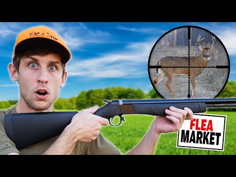 Видео: Соревнование по охоте на оленей на блошином рынке с призом в 200 долларов!