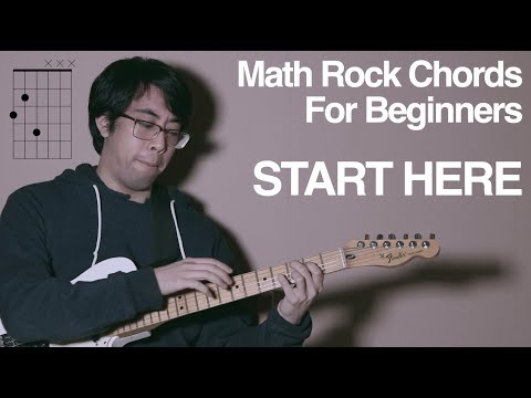 Видео: Вводный урок по игре на гитаре в стиле Math Rock: основные аккорды и как их использовать