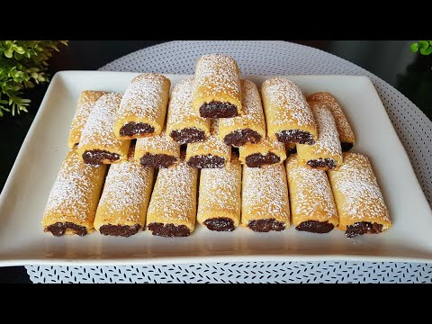 Видео: Рецепт за 5 минут! Печенье тает во рту. хорошо и легко, что вы будете делать каждый день!