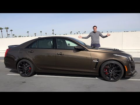 Видео: Cadillac CTS-V 2019 года - это безумно быстрый люксовый седан