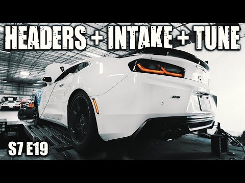 Видео: Camaro SS получает впускной коллектор и настройку | RPM S7 E19
