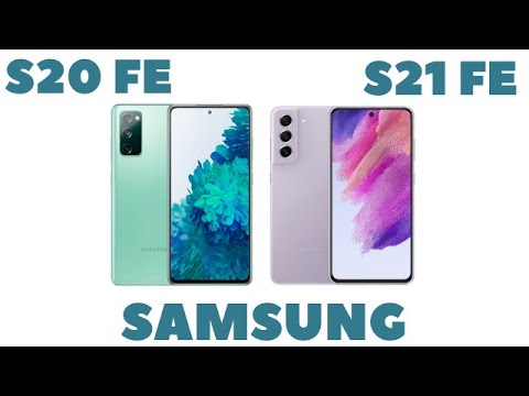 Видео: Samsung S21 FE и Samsung S20 FE / Сравнение / В чем разница ?