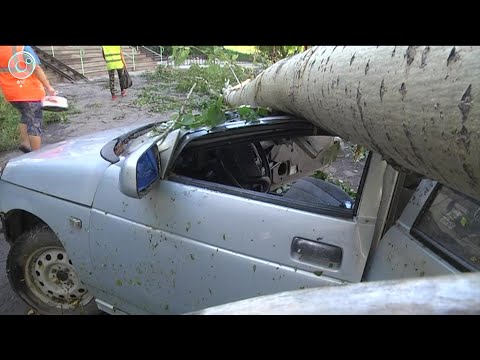 Видео: В Барабинске устраняют последствия бури. Какой ущерб нанесла райцентру стихия?