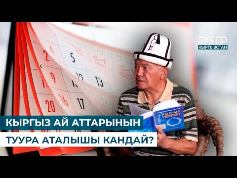Видео: КЫРГЫЗ АЙ АТТАРЫНЫН ТУУРА АТАЛЫШЫ КАНДАЙ? // МУРАС САБАТЫ