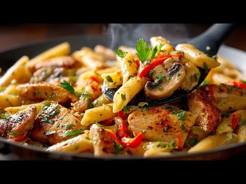 Видео: Невероятно вкусная паста за 15 минут! Простой и вкусный ужин.
