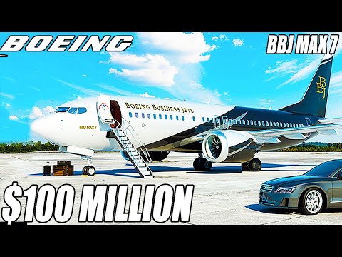 Видео: Внутри Boeing BBJ Max 7 стоимостью 100 миллионов долларов