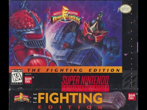 Видео: Super Nintendo (Snes) 16-bit Mighty Morphin Power Rangers The Fighting Edition Полное прохождение