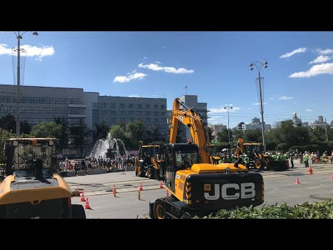 Видео: Выставка строительной техники в городе Екатеринбург 12.08.2023г.