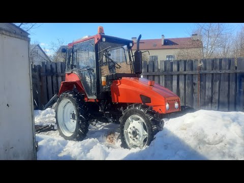 Видео: Запуск трактора после зимы ВТЗ-2048А