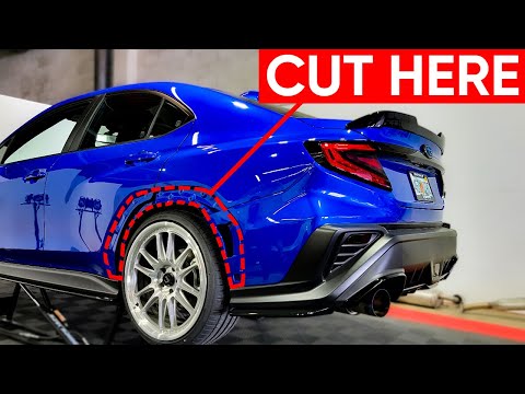 Видео: Как снять расширители крыльев и расширители крыльев WRX 2022?