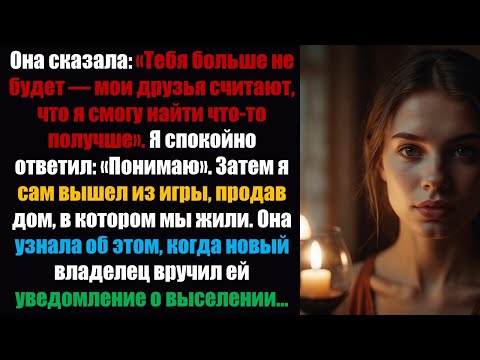 Видео: Она сказала: «Тебя больше нет в планах — мои друзья считают, что я смогу найти что-то лучше»...