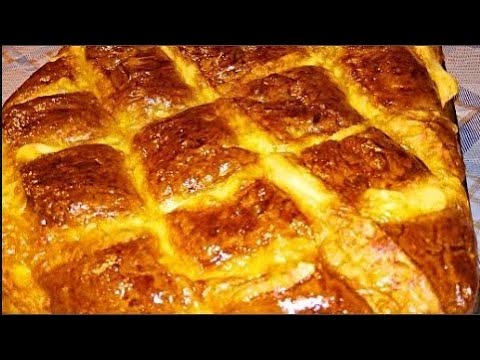 Видео: Сырный хлеб Греческая выпечка Τυρόψωμο