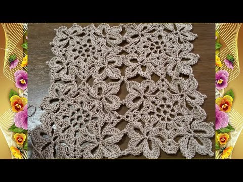 Видео: Квадратный мотив крючком.МК для начинающих.Square crochet motif.MK for beginners