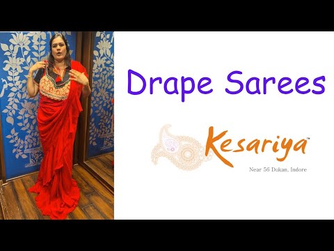 Видео: Драпированные сари - 1640