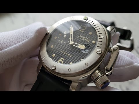 Видео: Дайверские часы Military Watch. Seagull St25.